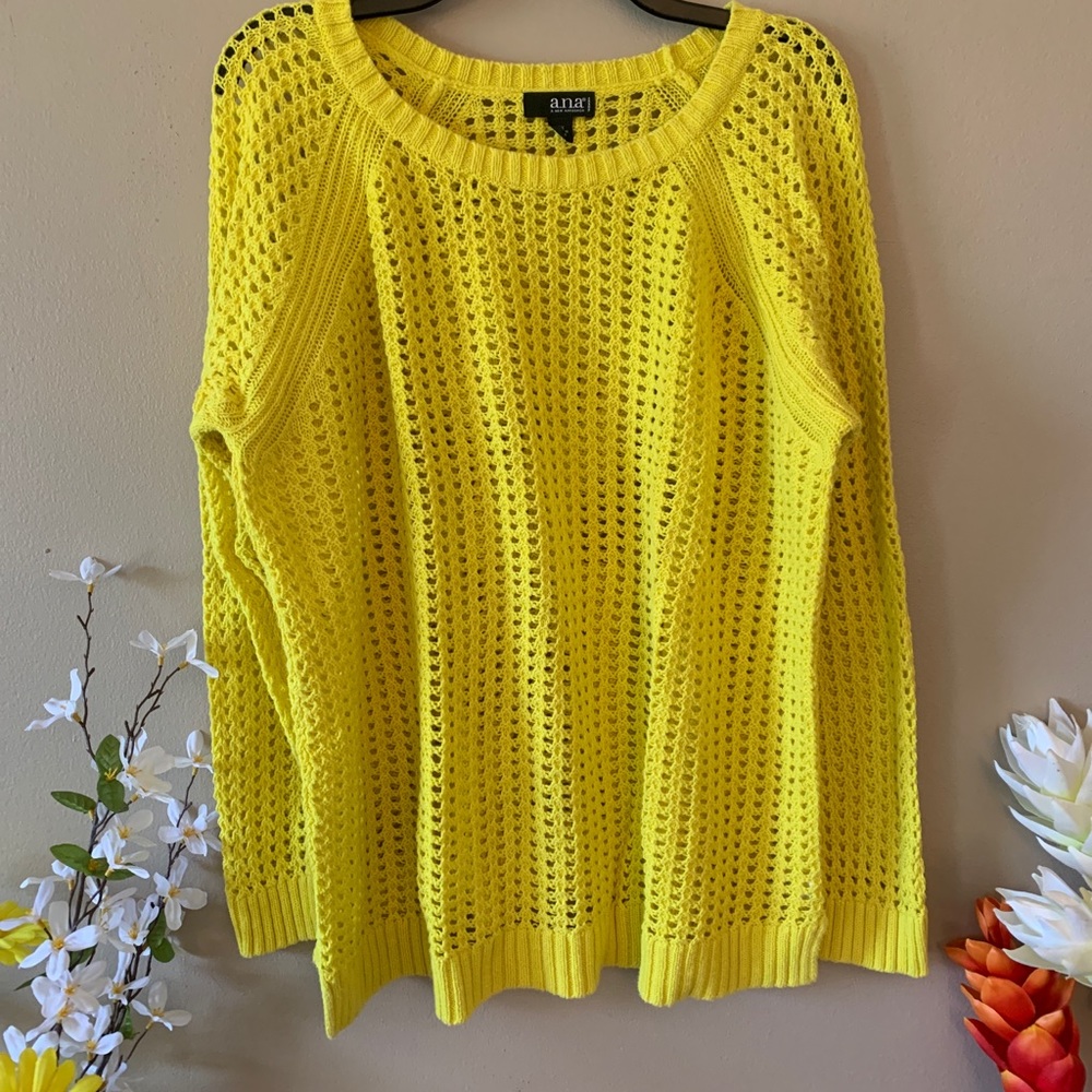 Anna Yellow  Tops size 2X